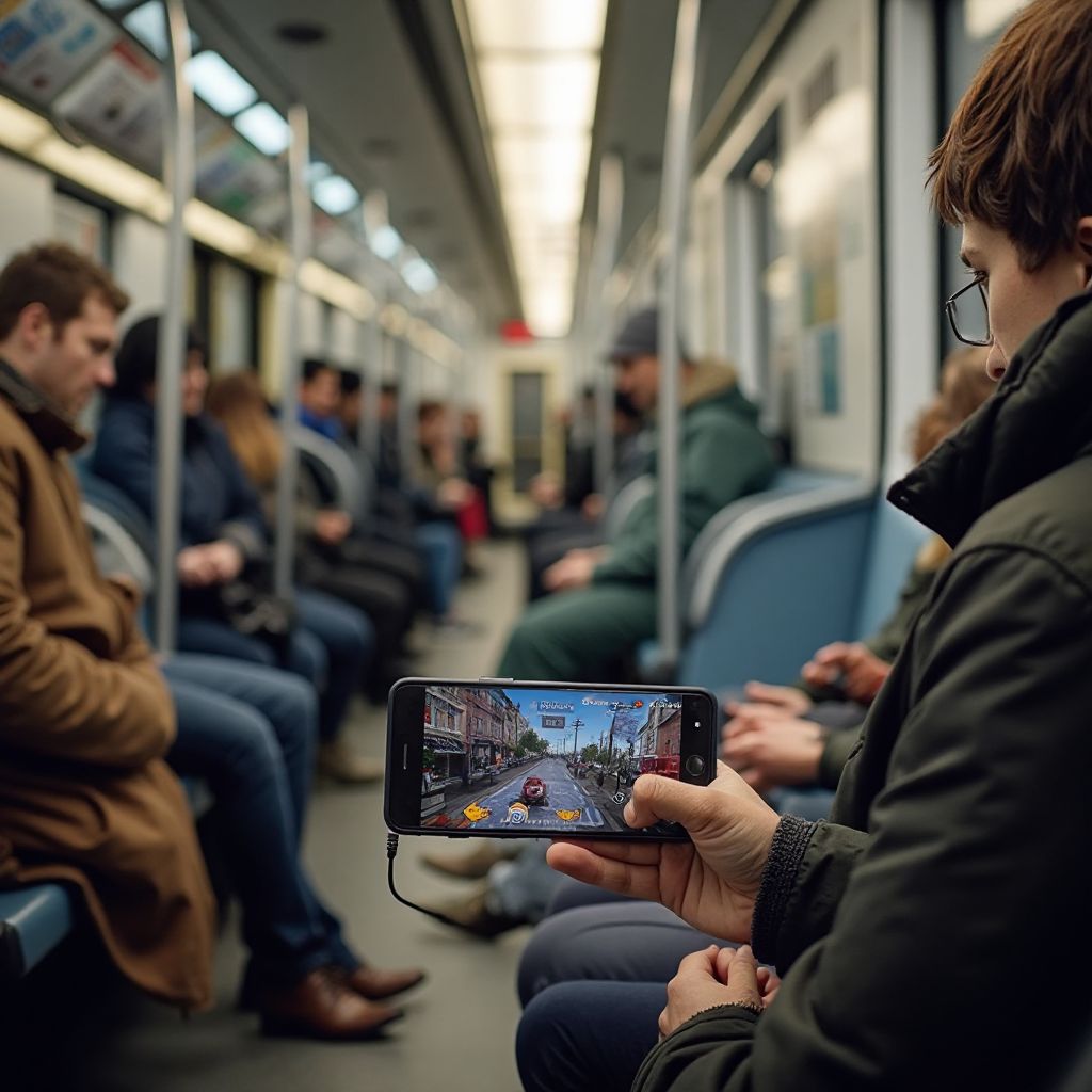 Badanie wpływu gier mobilnych na codzienne życie